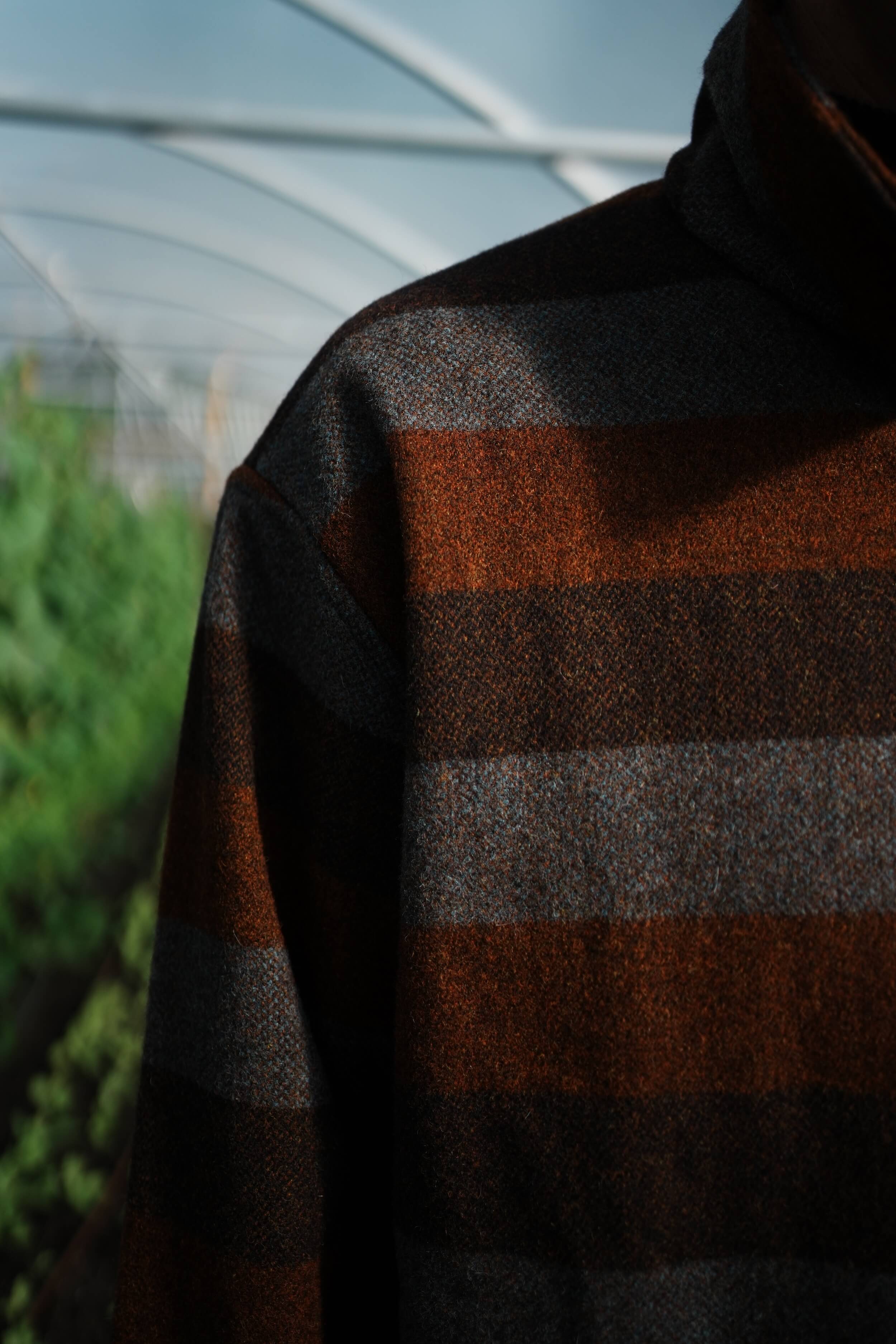 Conker Stripe Wool Jacket - Image 15