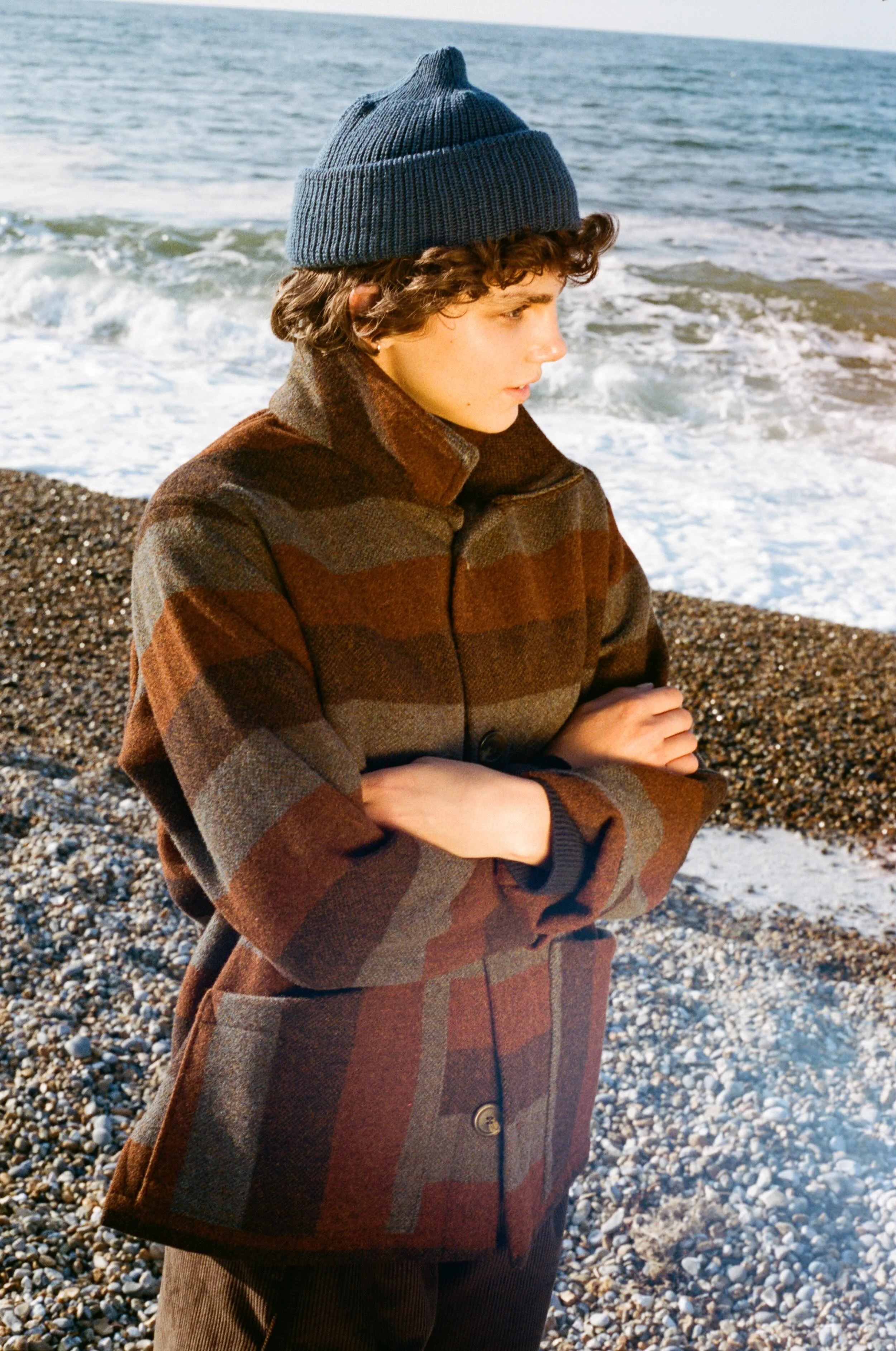 Conker Stripe Wool Jacket - Image 17