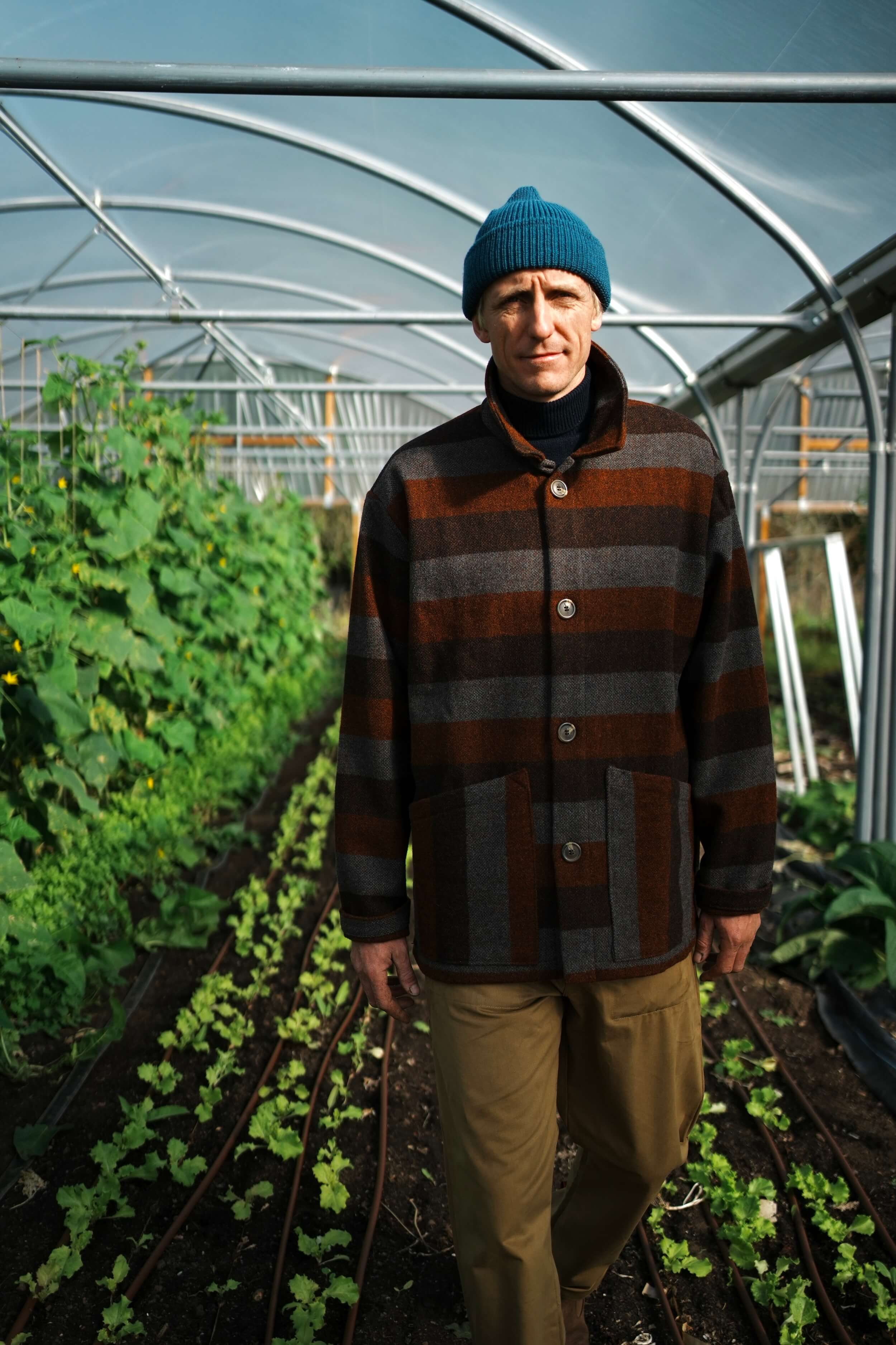 Conker Stripe Wool Jacket - Image 5