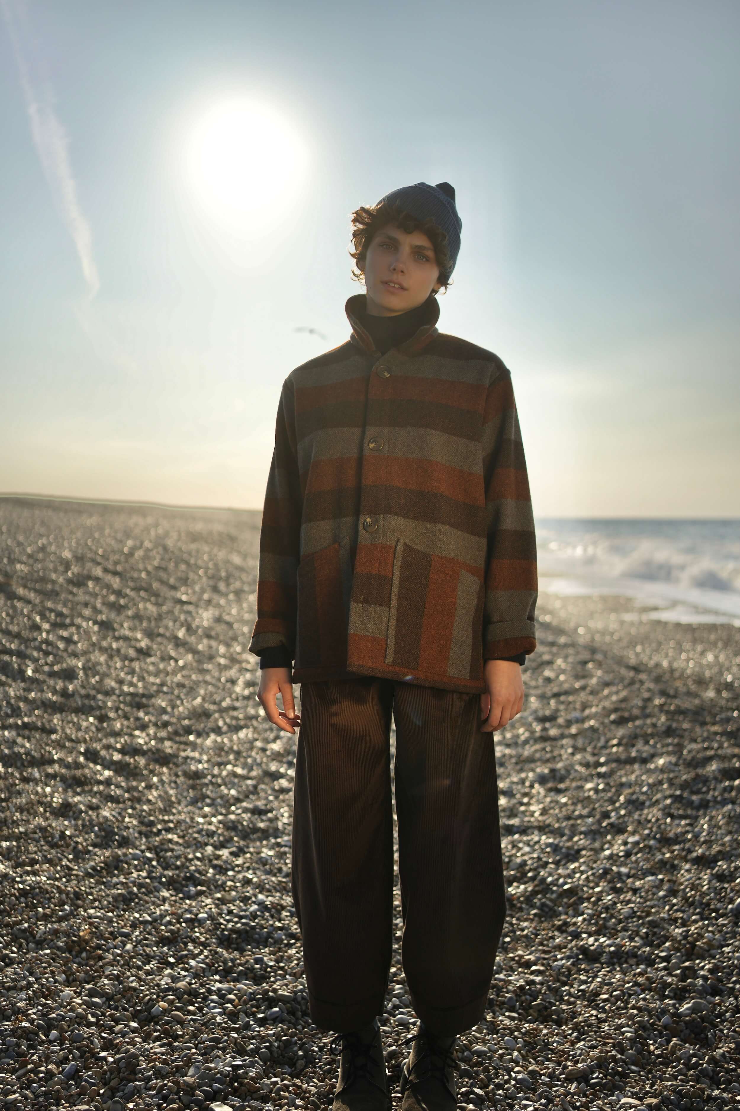 Conker Stripe Wool Jacket - Image 6