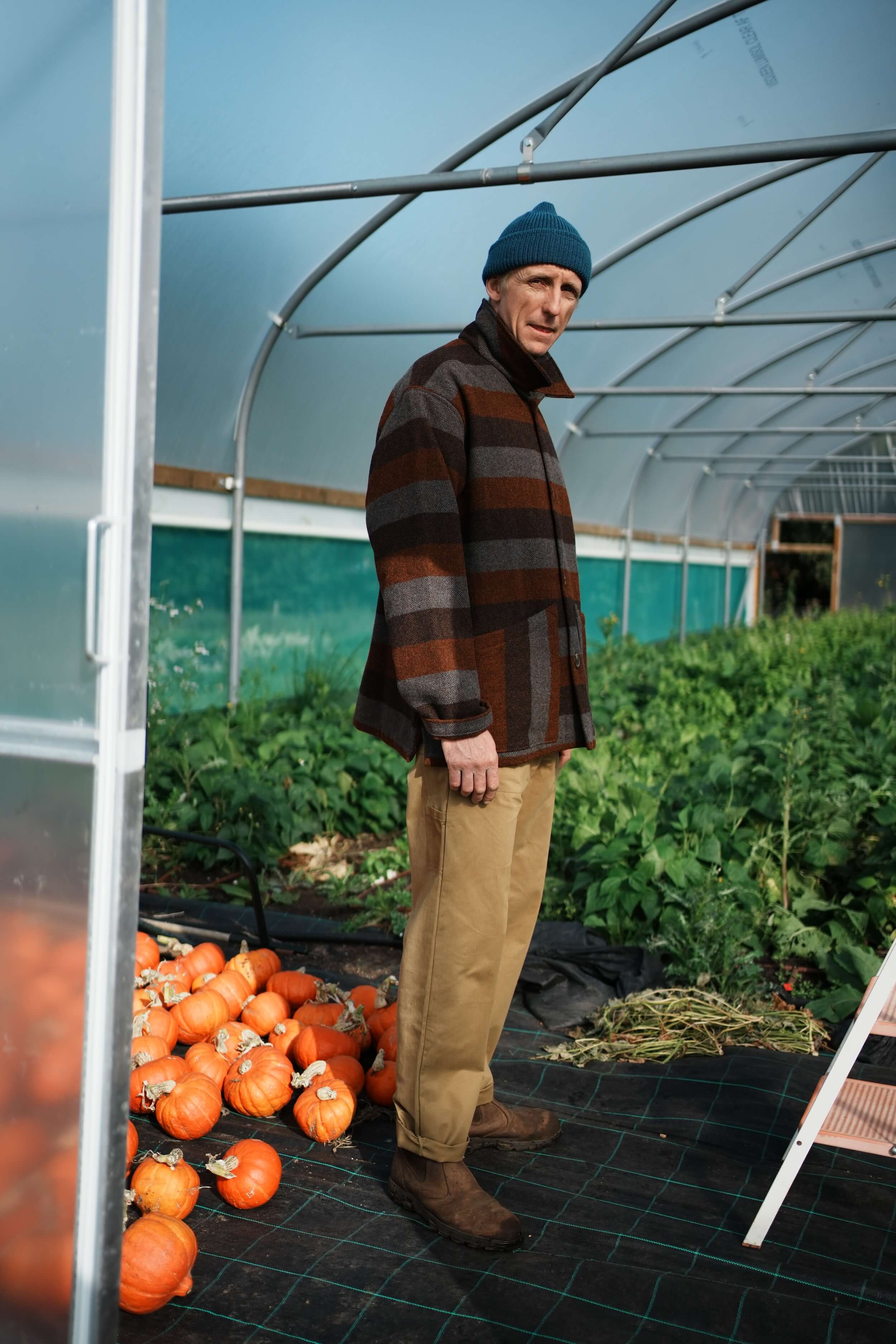 Conker Stripe Wool Jacket - Image 7