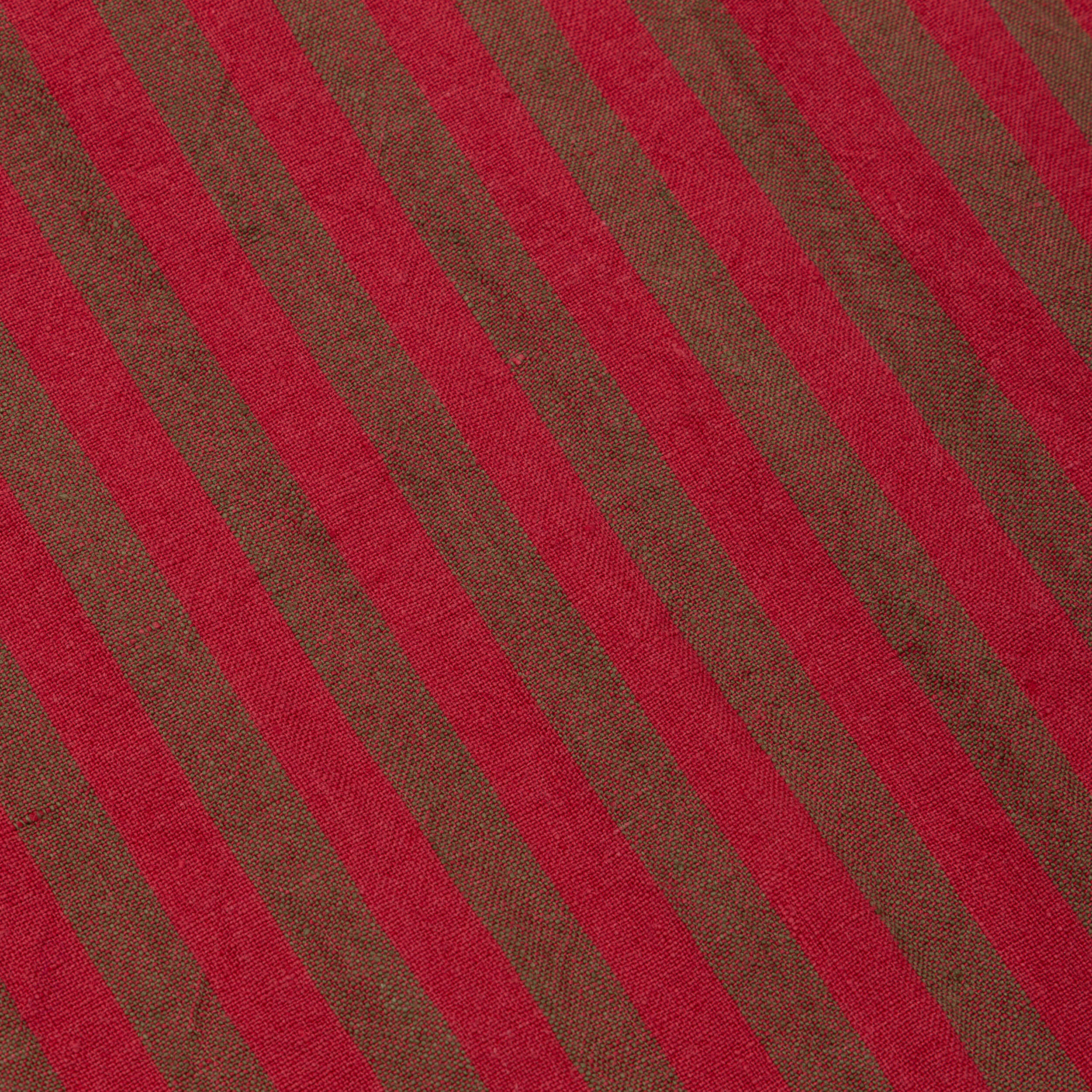 Cherry Striped Irish Linen Pyjamas - Image 7