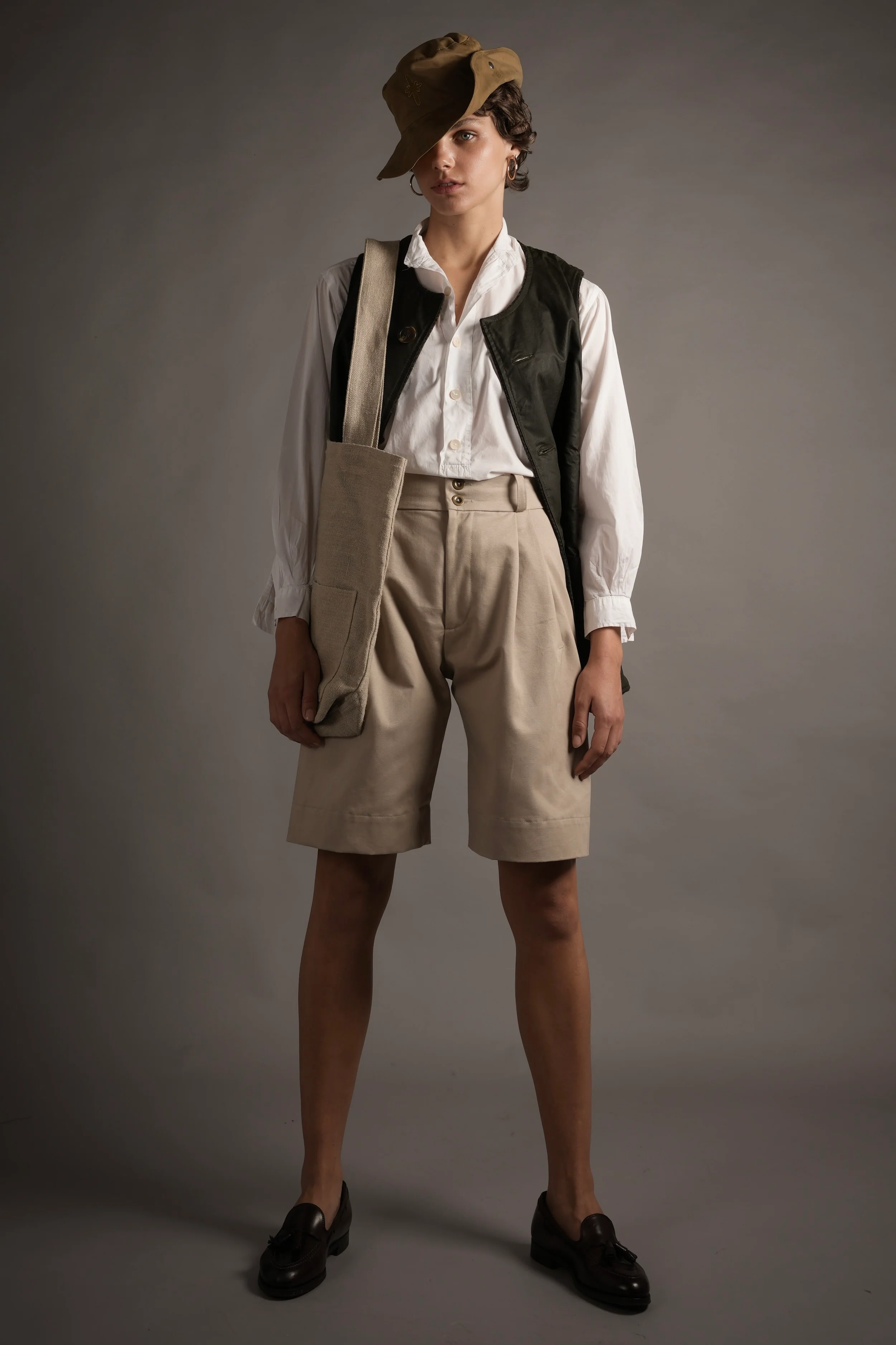 Lightweight Collarless Shirt - Image 6