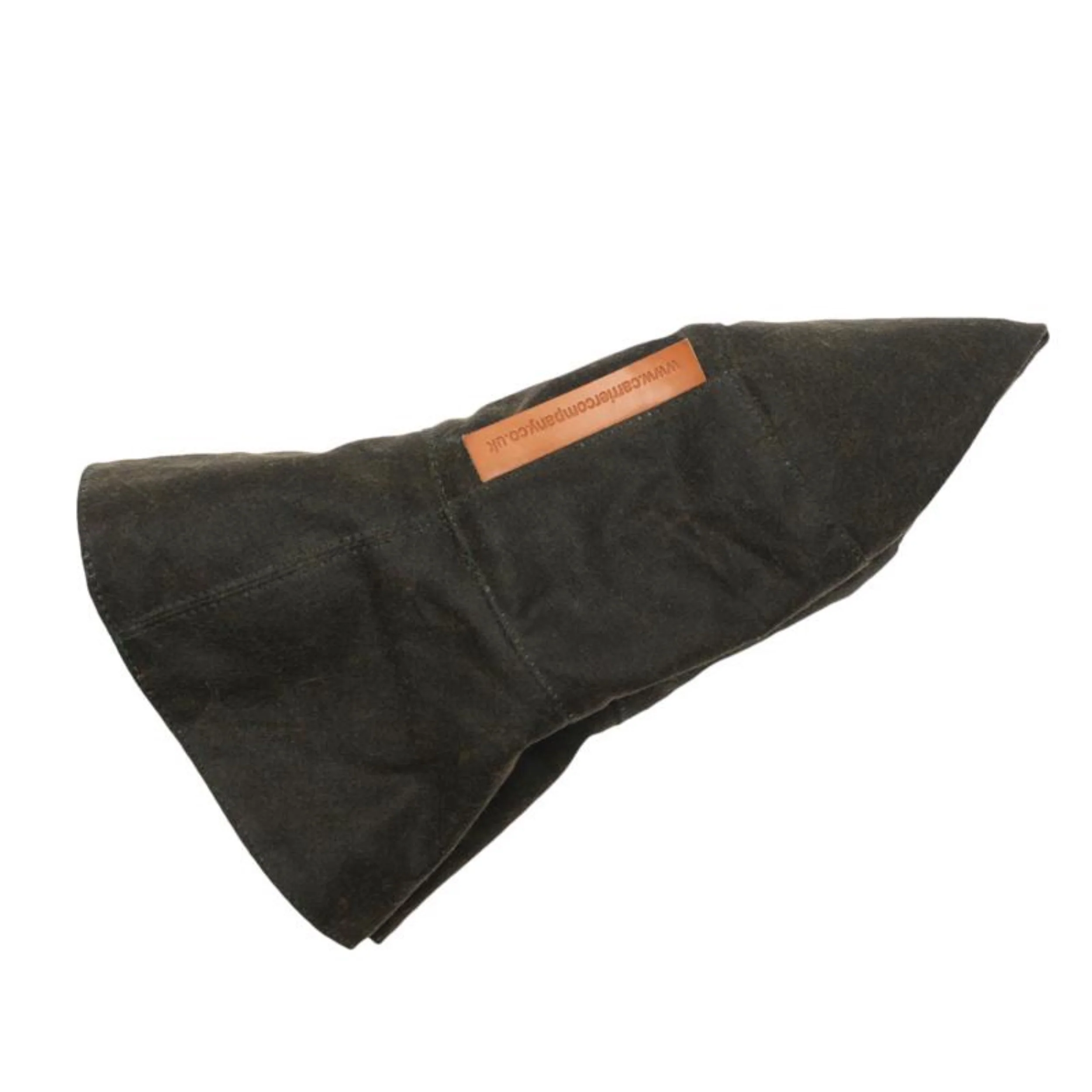 Waxed Cotton Rain Hat (Olive) - Image 7