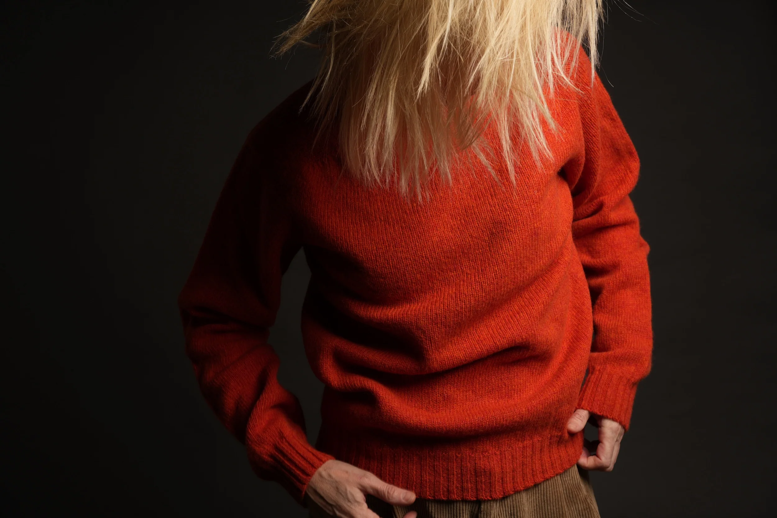 Shetland Lambswool Jumper Tang - Image 5