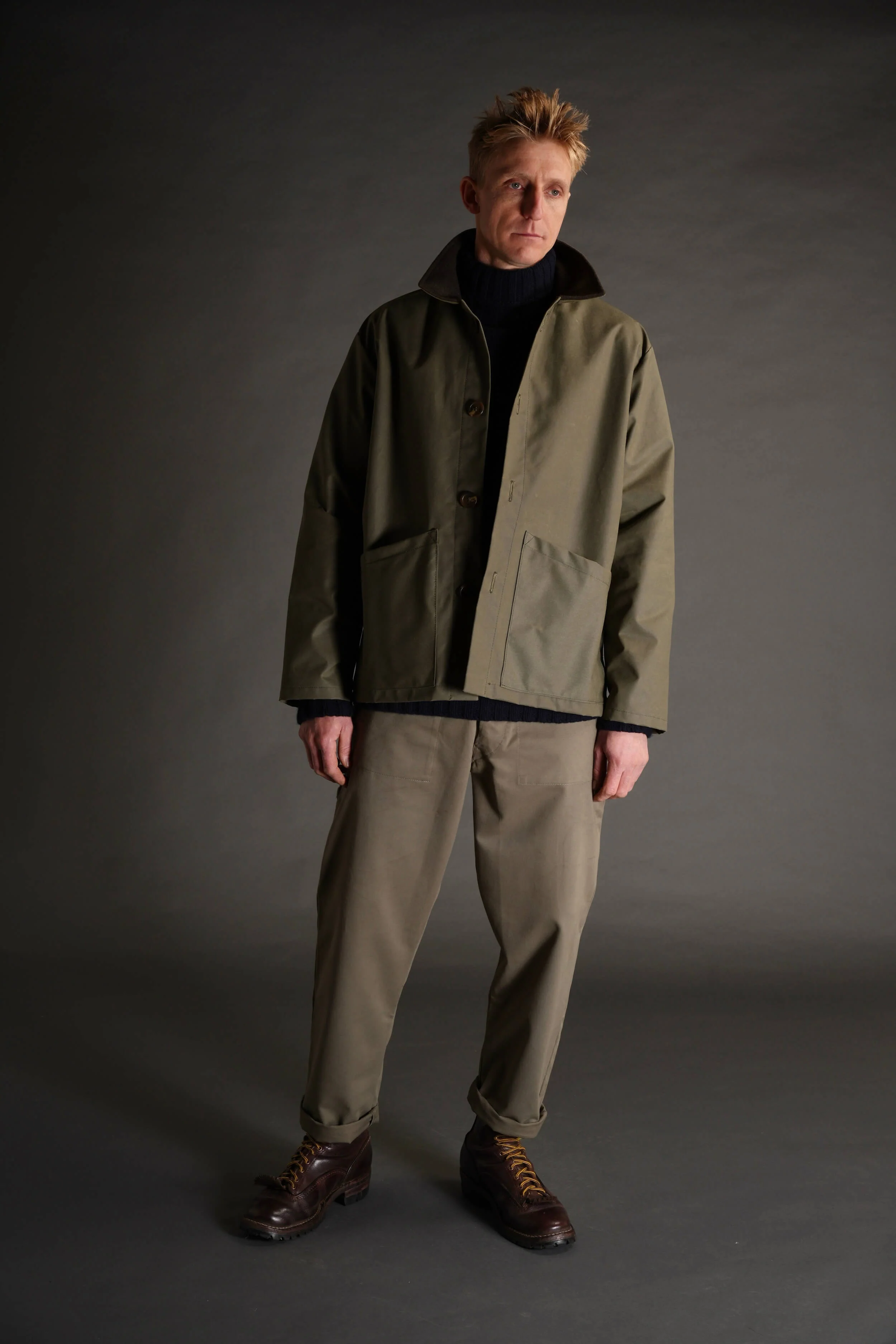 Waxed Duck Cotton Jacket - Image 6