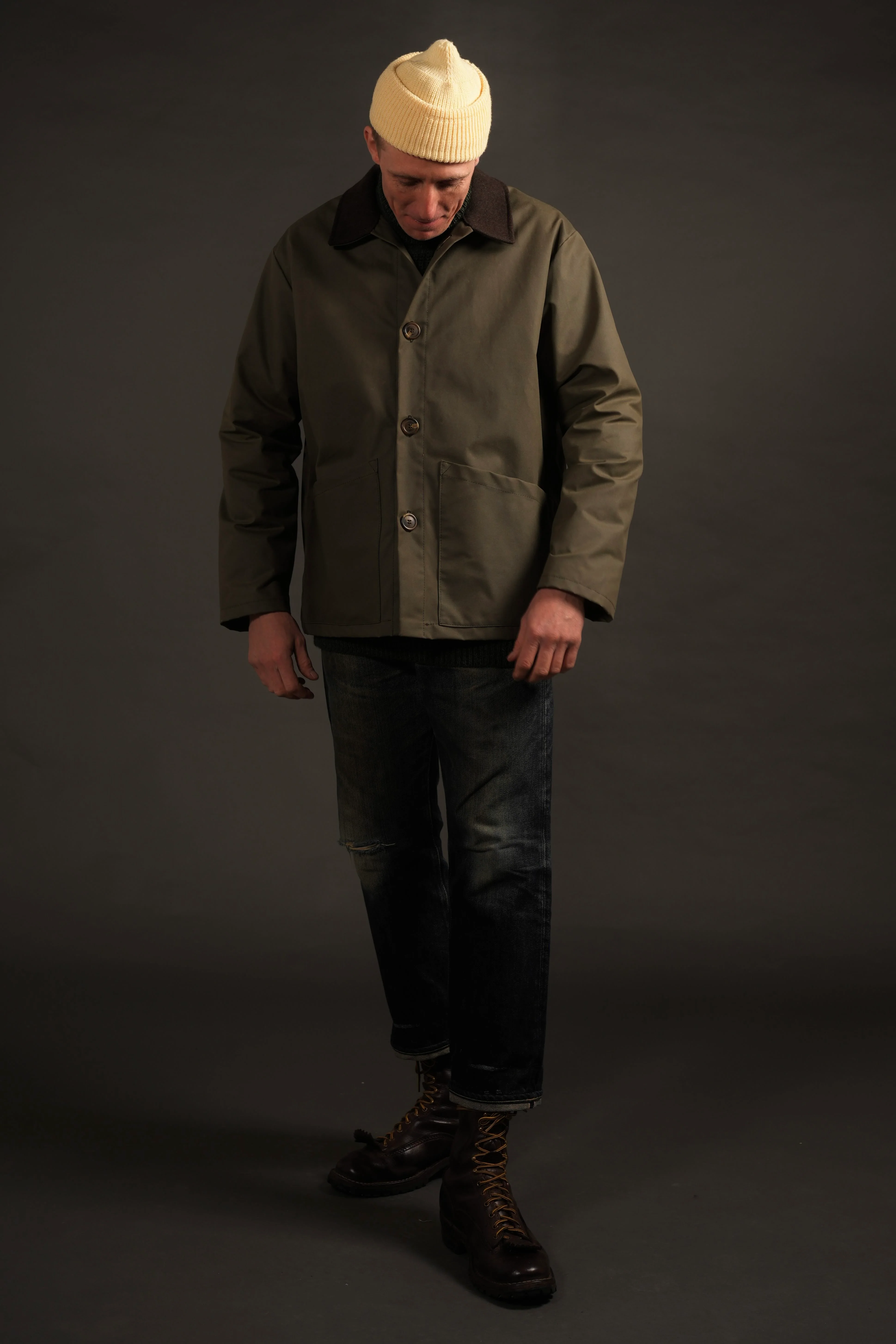 Waxed Duck Cotton Jacket - Image 8