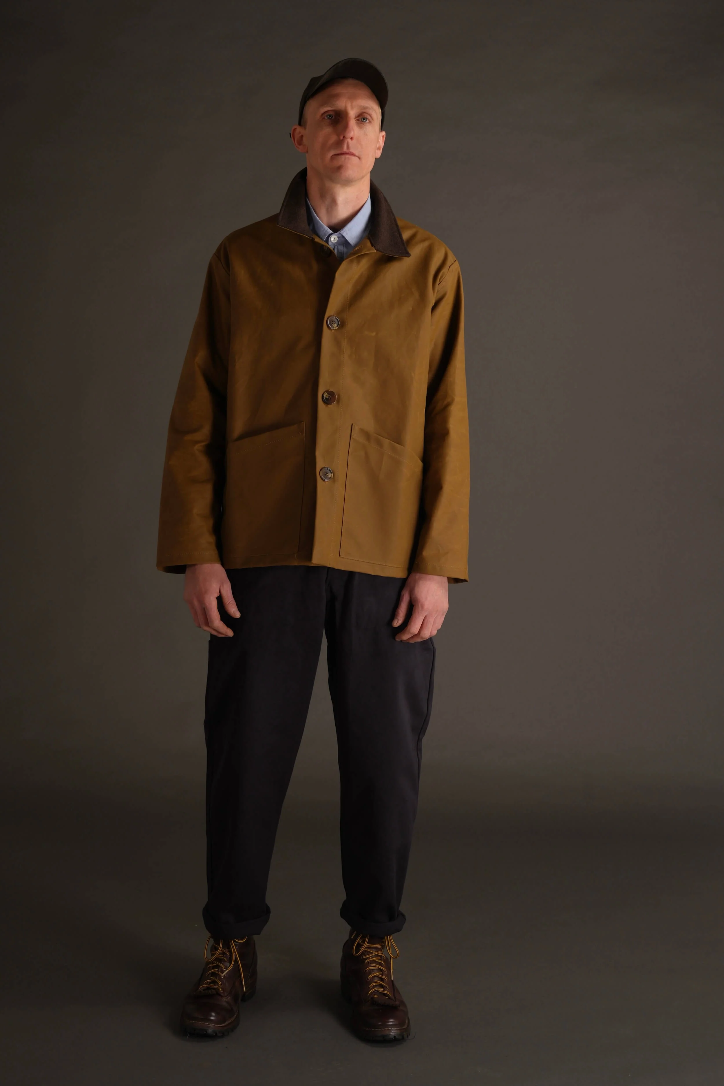 Waxed Duck Cotton Jacket - Image 5