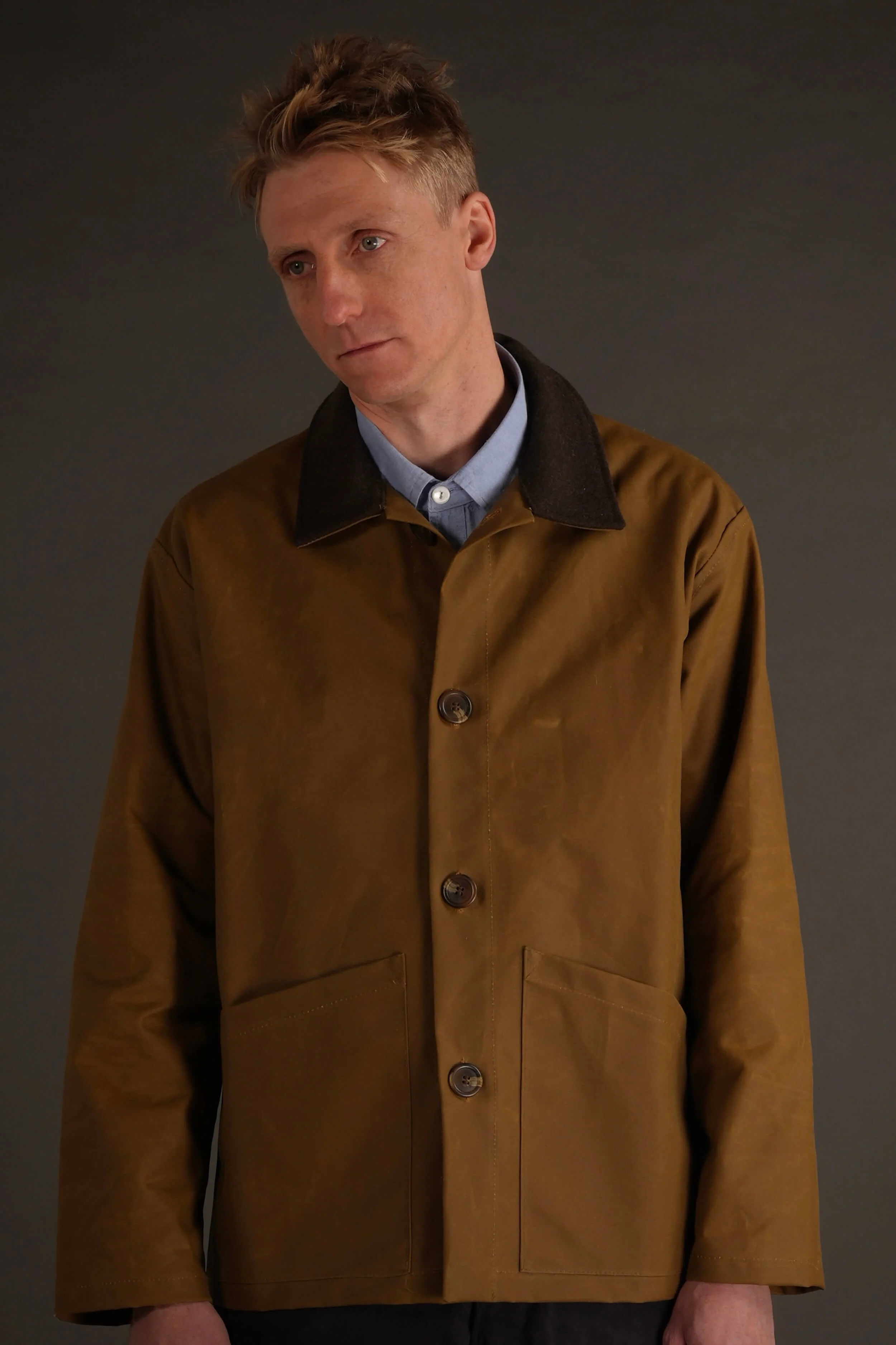 Waxed Duck Cotton Jacket - Image 6