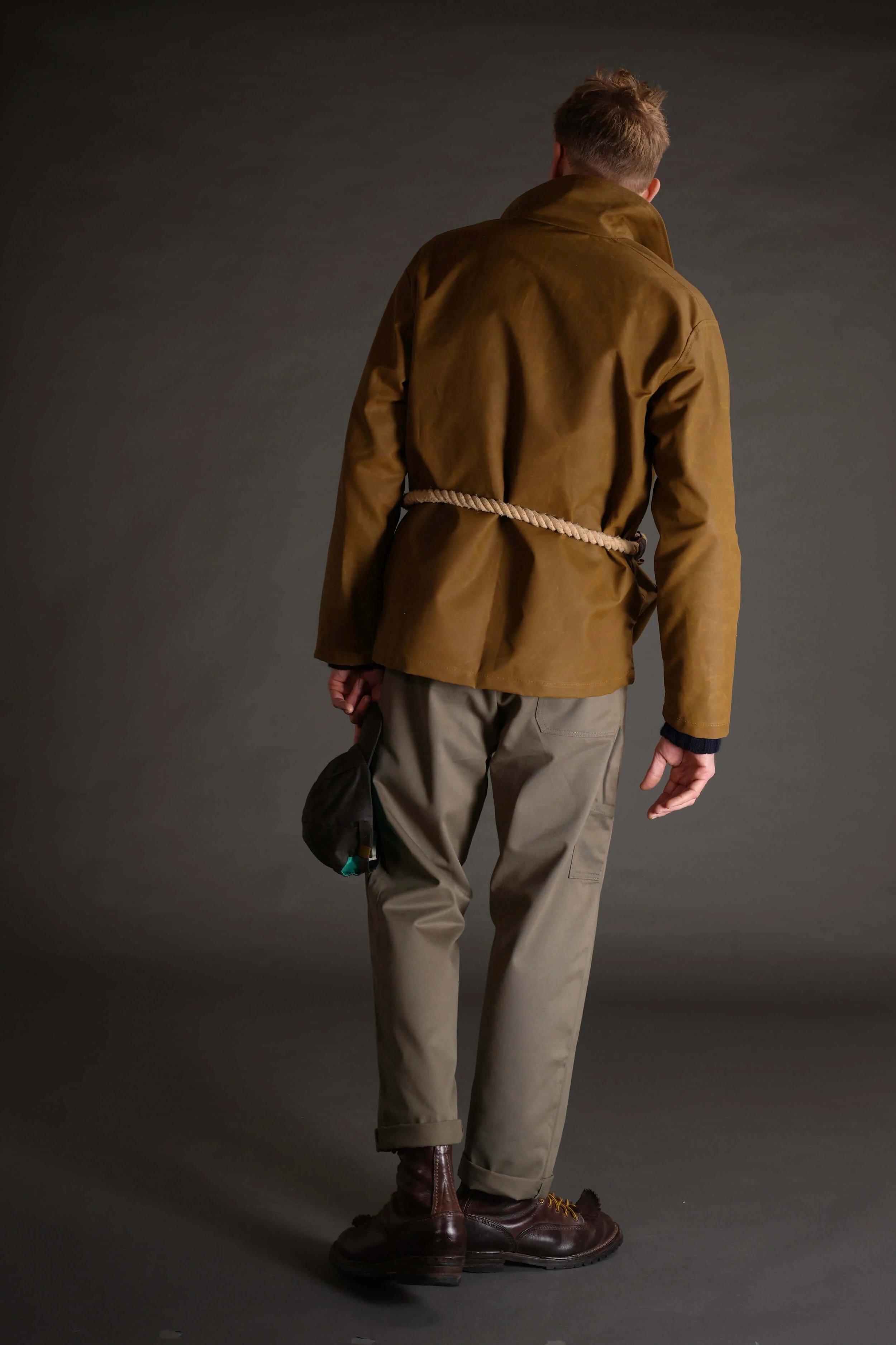Waxed Duck Cotton Jacket - Image 8
